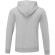 Sudadera con capucha Charon para hombre con interior afelpado Gris mezcla detalle 33