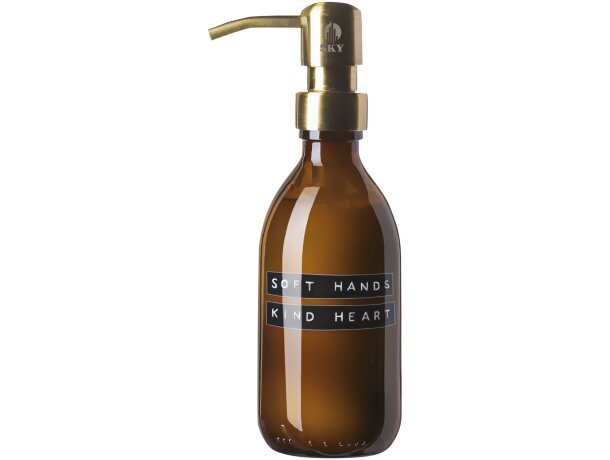Dispensador de loción para manos Wellmark Soft Hands vegano detalle 1