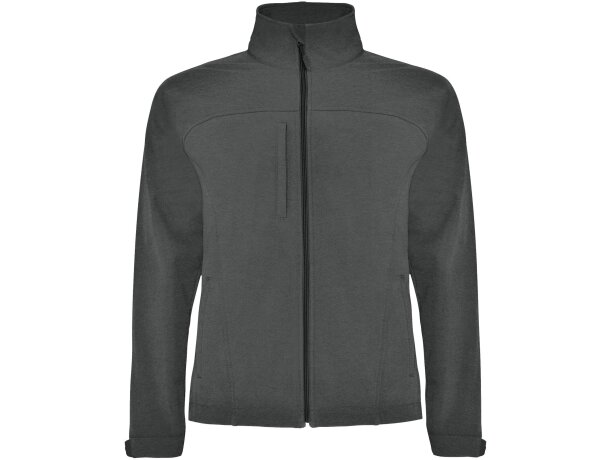 Chaqueta softshell unisex Rudolph de Roly con resistencia agua Rojo detalle 21