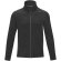 Chaqueta polar para hombre Zelus con cremallera reversible Negro intenso detalle 38