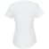 Camiseta de manga corta de material reciclado GRS para mujer Jade Blanco detalle 4