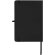 Libreta A5 Teak con tapa dura de tacto suave reciclado Negro intenso detalle 3