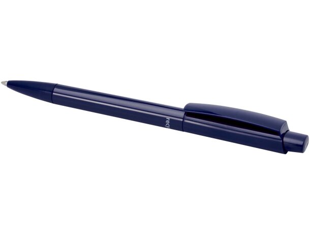 Bolígrafo Martha de plástico reciclado con tinta azul Azul marino detalle 15