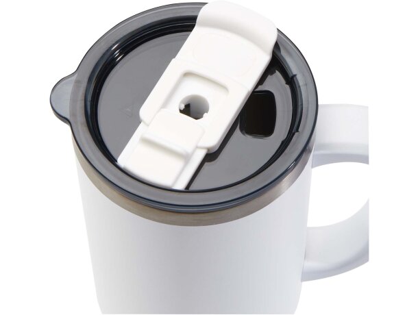 Vaso térmico Sydney 1200ml acero reciclado con aislamiento Blanco detalle 11