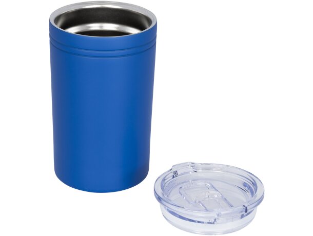 Vaso Pika 330ml acero inoxidable doble pared aislamiento vacío Azul real detalle 9