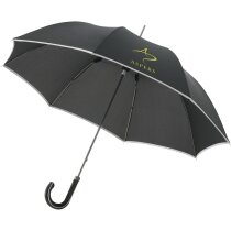 Paraguas 23" personalizado negro intenso Paraguas 23" personalizado negro intenso