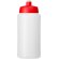 Baseline® Plus Bidón deportivo con tapa de 500 ml Transparente/rojo detalle 3