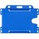 Porta credencial original de formato horizontal pp Azul detalle 6