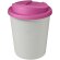 Vaso reciclado de 250 ml con tapa antigoteo Americano® Espresso Eco Blanco/magenta