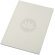 Libreta A5 Novella Austen tapa blanda papel reciclado Blanco marfil detalle 1