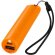 bateria externa con cordon y luz led personalizada naranja