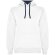 Sudadera con capucha para mujer Urban Roly Blanco/azul marino