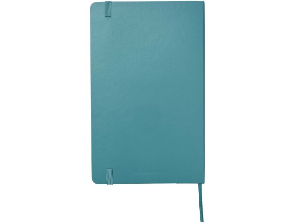 Libreta tapa dura rayada Classic Moleskine con cierre elástico Azul arrecife detalle 27