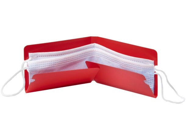Neceser plegable para mascarillas Madden Rojo detalle 14