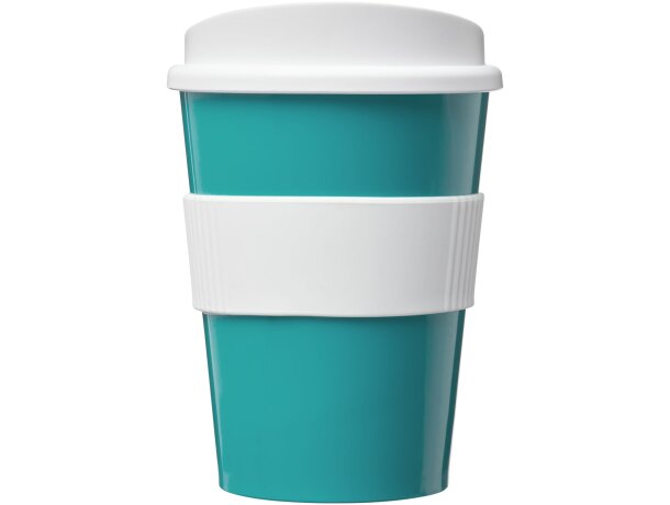 Americano® Medio 300 ml con agarradera Azul aqua/blanco detalle 3