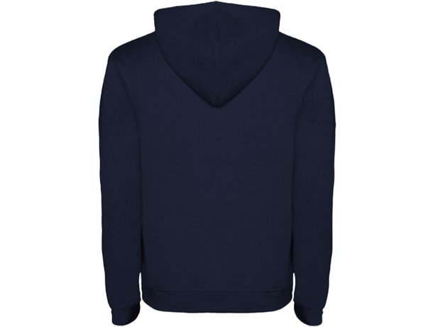 Sudadera con capucha para hombre Urban Roly Azul marino/gris jaspeado detalle 57