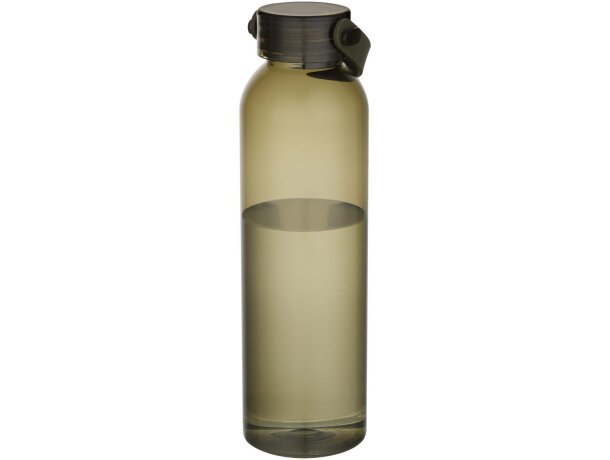 Botella Alti 630ml de plástico reciclado con asa de silicona Verde bosque detalle 15