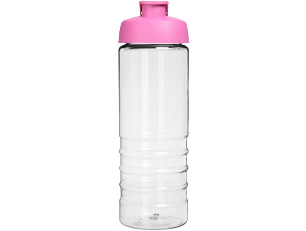 H2O Active® Treble Bidón deportivo con tapa Flip de 750 ml Transparente/rosa detalle 22
