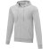 Sudadera con capucha y cremallera completa hombre Theron Gris mezcla