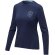 Camiseta de manga larga de mujer ponoka de Elevate 200 gr Azul marino detalle 10