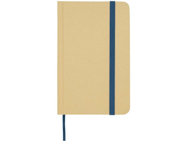 Libreta tapa dura A6 Reed con papel certificado FSC Azul océano detalle 12