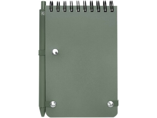 Libreta tapa dura A6 Thalaasa con bolígrafo de plástico oceánico detalle 13