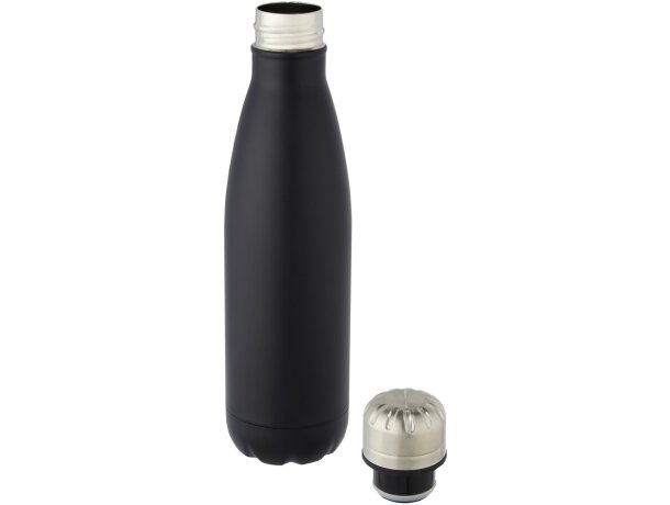 Botella de acero inoxidable con aislamiento al vacío de 500 ml Cove Negro intenso detalle 46