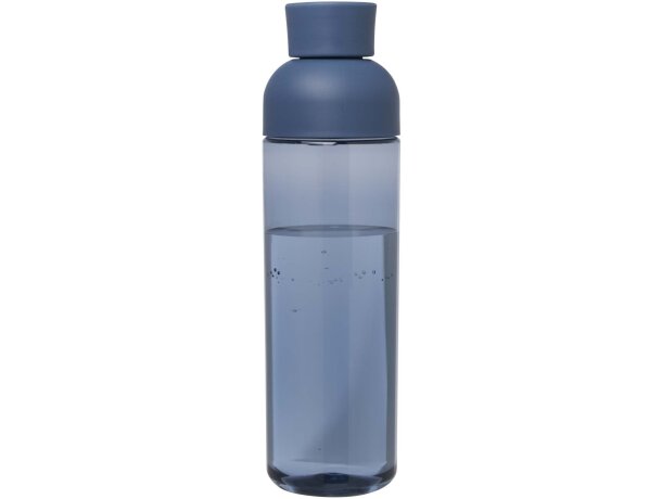 Botella agua RPET 600ml Illuminate con asa silicona Azul océano detalle 21