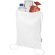 Bolsa con cuerdas Peru Blend de algodón reciclado GRS 5L Blanco detalle 13