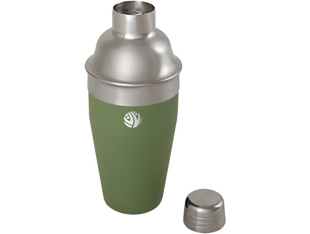 Coctelera acero inoxidable reciclado Gaudie con jigger detalle 13