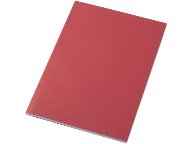 Libreta A5 Novella Austen tapa blanda papel reciclado Rojo detalle 9