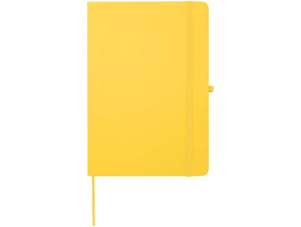Libreta tapa dura A5 Spectrum Plus con papel certificado FSC Amarillo detalle 31