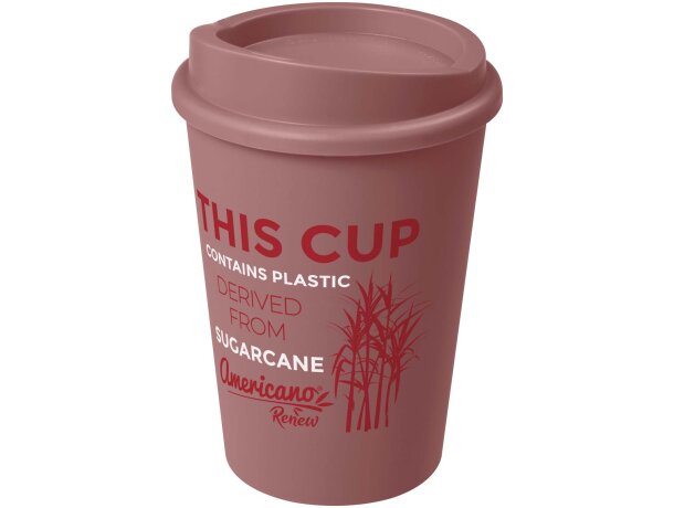 Vaso 300 ml con tapa Americano Switch Renew bioplástico Rosa detalle 26