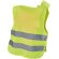 Chaleco de seguridad para niños Marie XS con bandas reflectantes Amarillo neón detalle 4