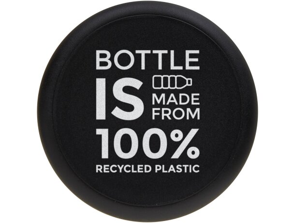 Bidón de agua Eco Vibe 850ml plástico reciclado oceánico Carbón/negro intenso detalle 2