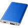 bateria portatil de 2200mah en aluminio personalizada azul medio