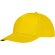 Gorra de 5 paneles para promocionar tu marca con estilo Amarillo