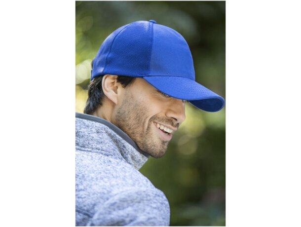 Gorra de camionero estilo panel 6 - modelo moderno y cómodo Rojo detalle 8