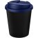 Vaso reciclado de 250 ml con tapa antigoteo Americano® Espresso Eco Negro intenso/azul