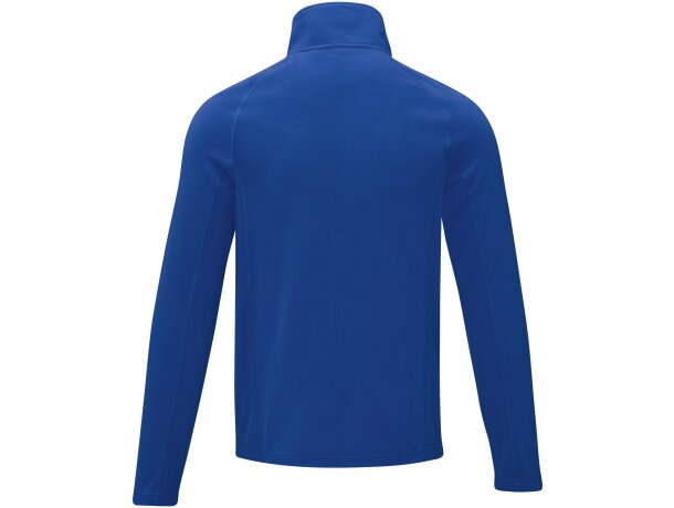 Chaqueta polar para hombre Zelus con cremallera reversible Azul detalle 21