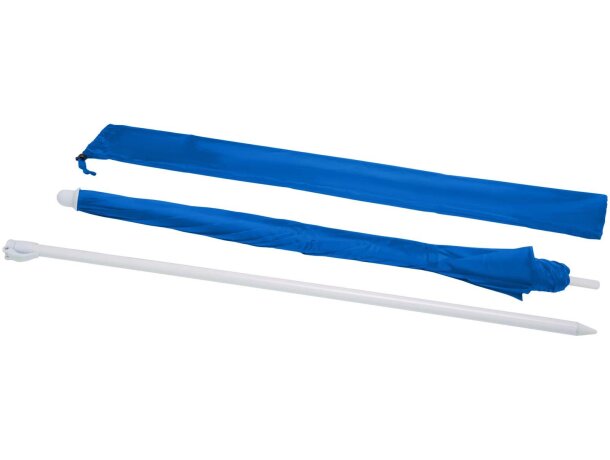 Sombrilla playa Zenith poliéster estructura hierro 162 cm Azul detalle 14