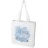 Bolsa tote algodón reciclado GRS con refuerzos Florida 14L Blanco detalle 11