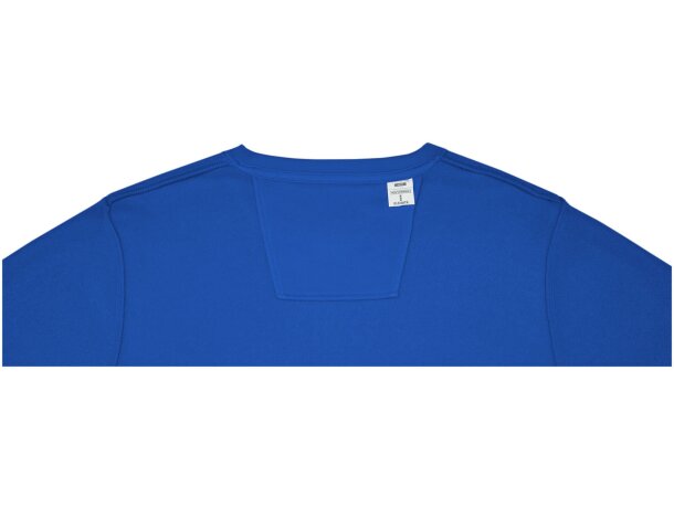Jersey de cuello redondo para hombre Zenon afelpado Azul detalle 19