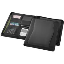 CENTRIXX Portafolio A4 c/cremallera Wave personalizado negro intenso CENTRIXX Portafolio A4 c/cremallera Wave personalizado negro intenso