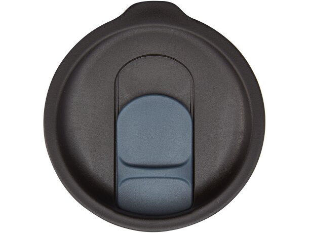 Taza térmica Nordia con doble pared reciclada de 400ml Azul oscuro detalle 10