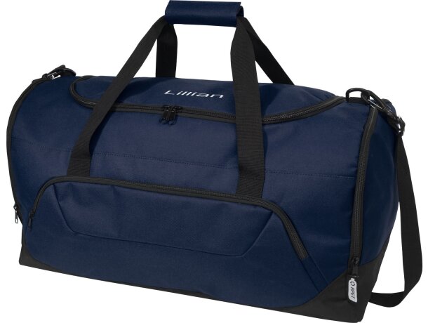 Bolsa de lona de RPET 40L Retrend Azul marino detalle 1