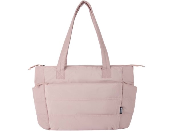 Bolsa tote Puffer acolchada reciclada GRS para portátil 15,6 detalle 12