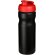 Baseline® Plus Bidón deportivo con tapa Flip de 650 ml Negro intenso/rojo