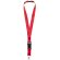 Lanyard con hebilla rojo personalizado