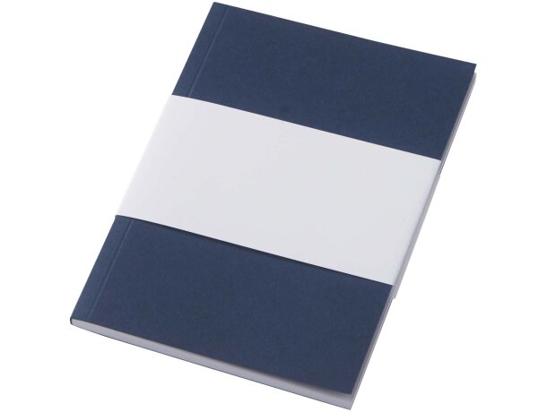 Libreta A6 tapa blanda Novella Austen papel FSC Azul detalle 35